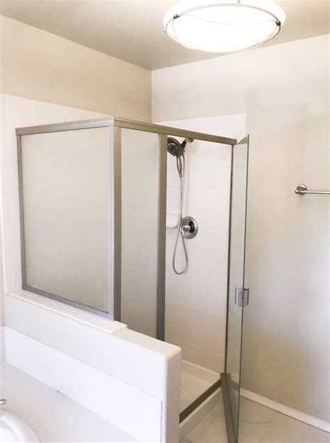 shoer enclosure paint peeled off metal|paint for metal shower enclosure.